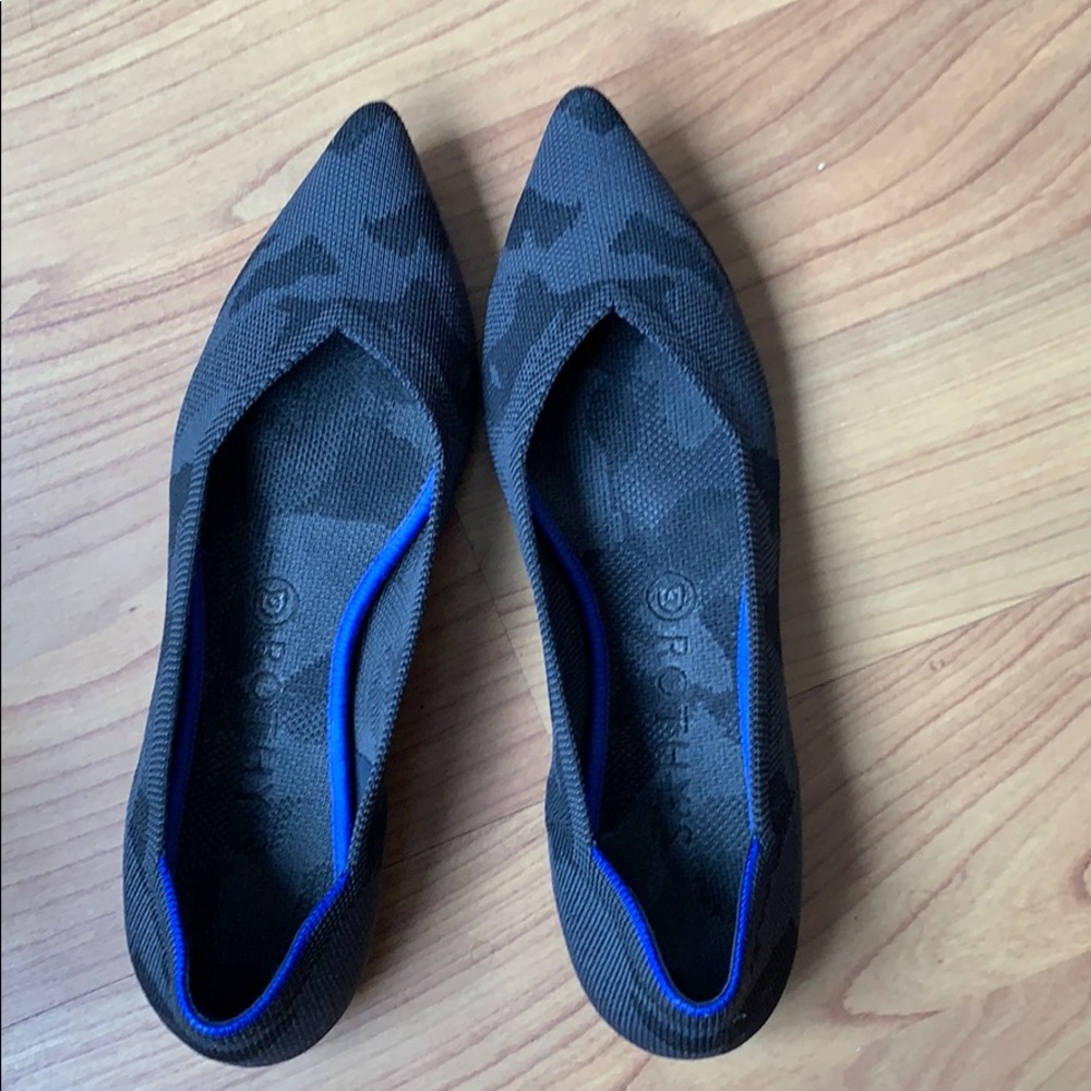 Grey Camo Rothy Points